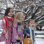 Kids enjoying winter in Breckenridge Colorado