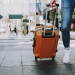 Man with suitcase