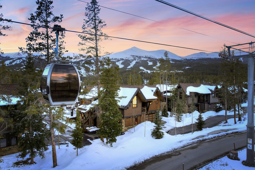 breckenridge luxury rental gondola