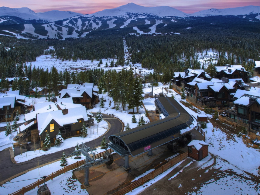 Gondola stop by Alpine Edge properties