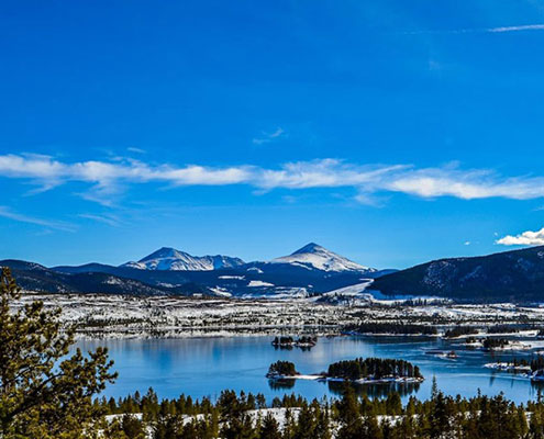 Scenery on the way to Breckenridge, CO
